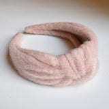 Ellison+Young - Cozy Fuzzy Cloud Knotted Headband