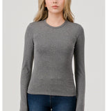 Jersey Long Sleeve T-shirt Gray, Hashttag