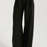Crescent - Shiloh Straight Leg Pleated Trousers