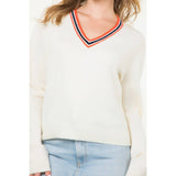 THML - V-Neck Knit Sweater