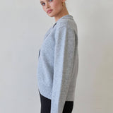 Crescent - Betsy Curved Hem Cardigan