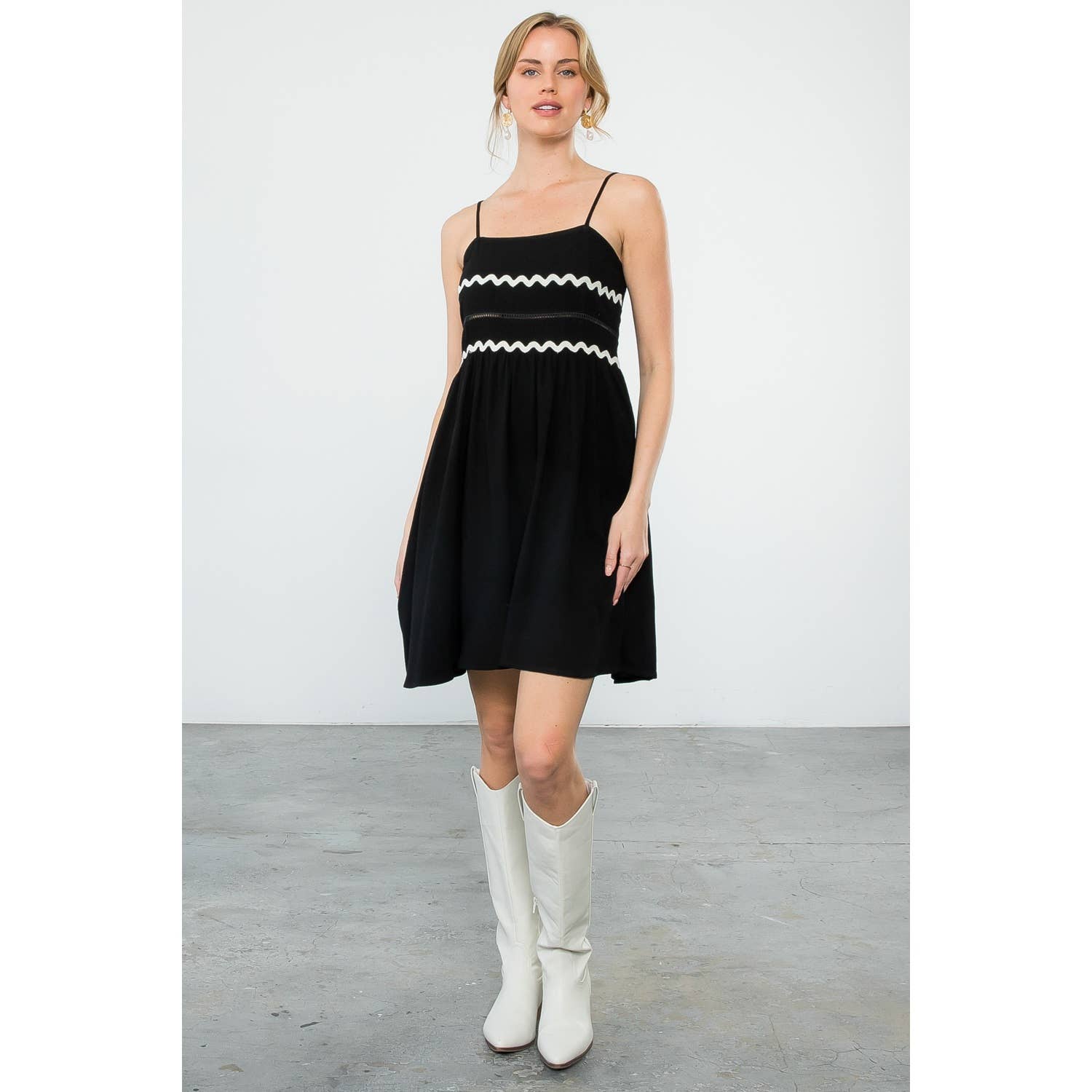 THML - Embroidered Dress Jurisdiction Clothing THML - Embroidered Dress Jurisdiction Clothing