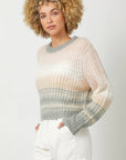 Mystree Color Gradation Sweater