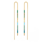 Amano Studio - Miyuki Seed Bead Threader Earrings