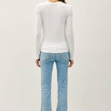 Be Cool - Modal Classic Ribbed Longsleeve Henley Basic Top