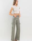 Vervet by Flying Monkey 90's Super High Rise Cargo Jeans (online only)