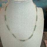 White Quartz Necklace, Zhanna Jewelry