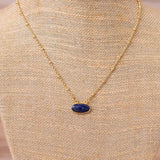 Swara Jewelry LLC - Dainty Gemstone Necklace