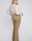 Plus Size High Rise Super Flare Jeans, Vervet by Flying Monkey