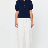 Current Air - Short Sleeve Knit Polo Top