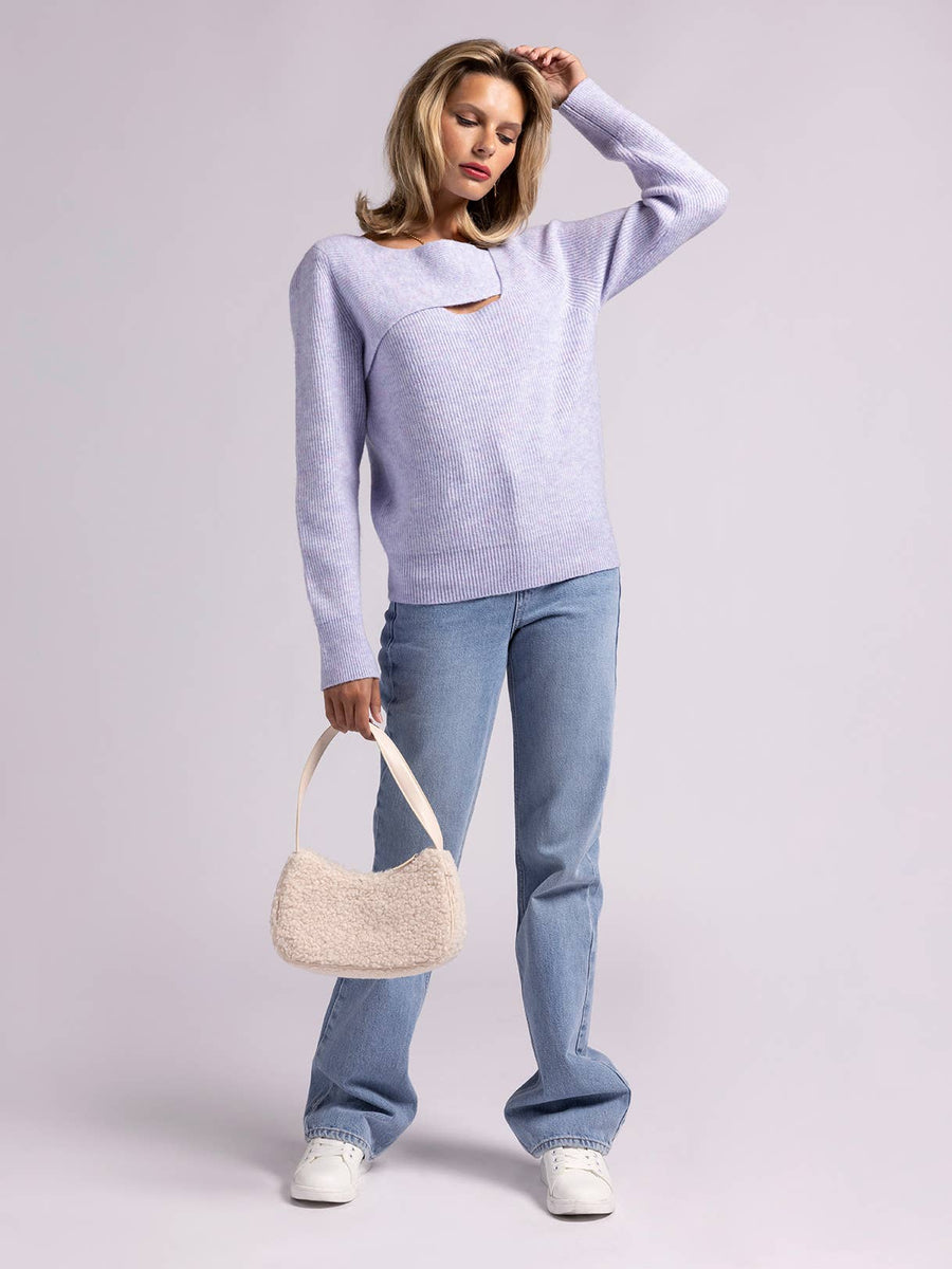 Weekend Los Angeles - Asymmetrical Sweater - Sloan Top