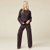 Softies - Marshmallow Leopard Crew Neck Lounge Set