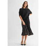 FUN2FUN - POLKA DOT PLEATS SKIRT