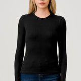 Hashttag - LONG SLEEVE CREW NECK T-SHIRT