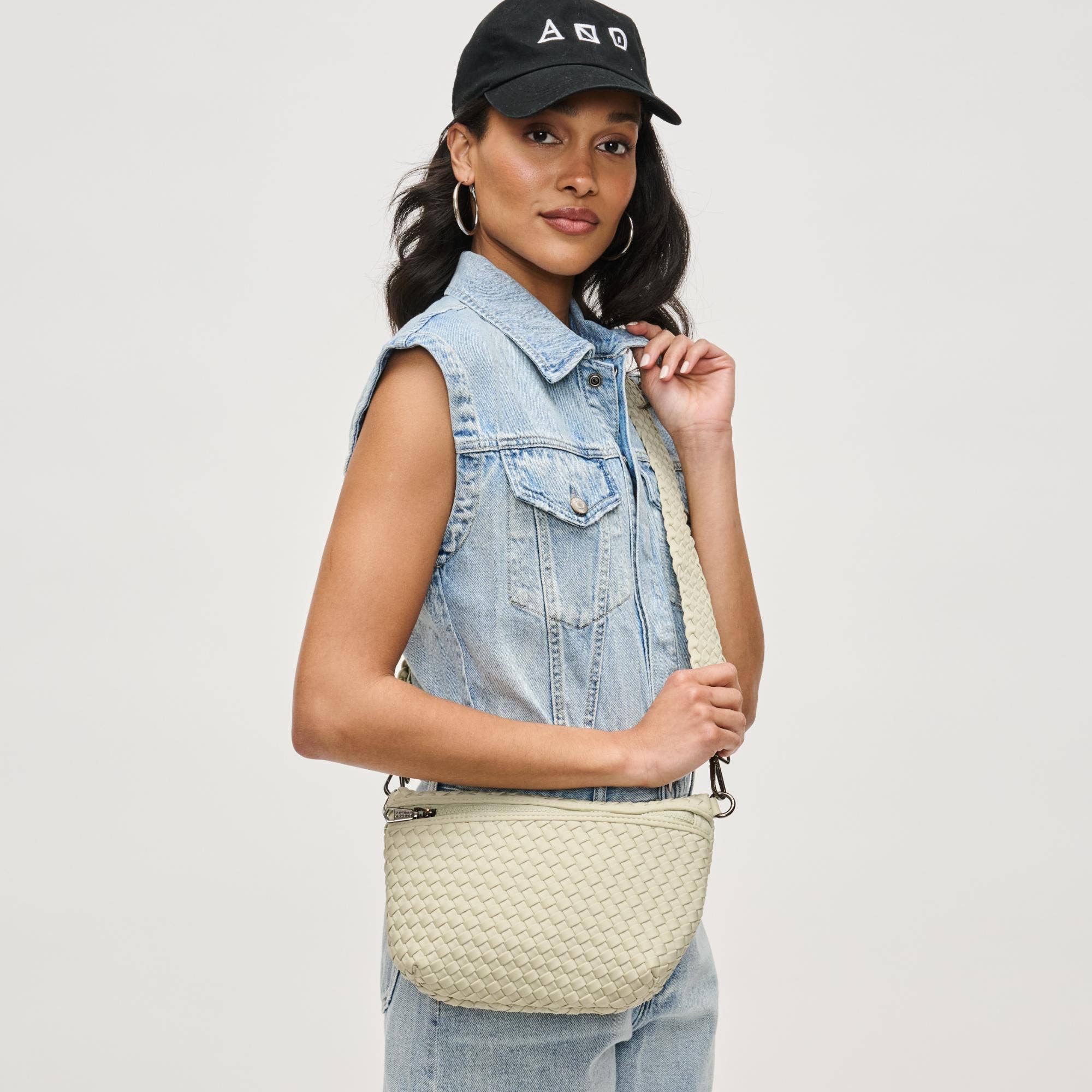 Sol and Selene - Ethereal - Woven Neoprene Crossbody Bag