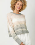 Mystree Color Gradation Sweater