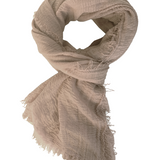 Rubyzaar - Boho Scarf - Sand