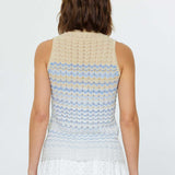 Current Air - Chevron Stripe Knit Vest