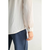 FUN2FUN - SATIN BUTTON FRONT BLOUSE