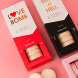 Chez Gagné - Love Bomb Shower Steamers - Santal - Set of 8 Tabs