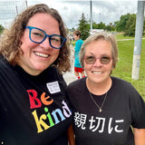 Be Kind Rainbow Classic Tee, Kind Cotton