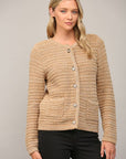 FATE - TEXTURED KNIT CARDIGAN