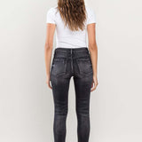 Lovervet Raw Hem Cropped Skinny Jeans (online only)