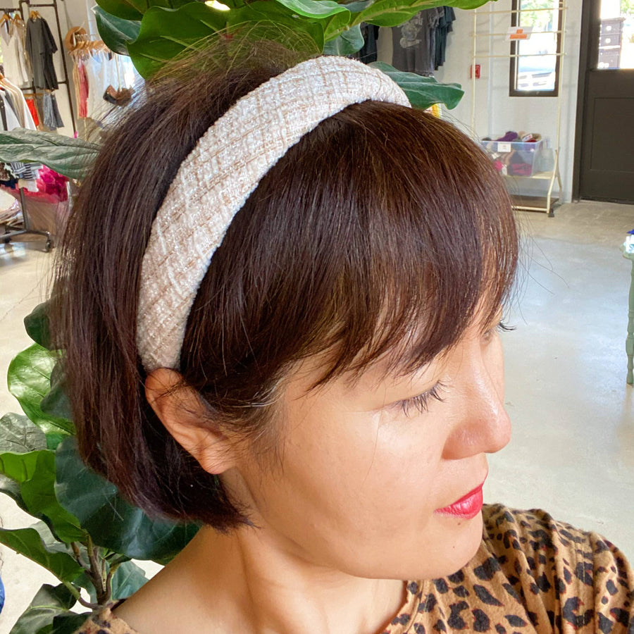 Ellison+Young - Astoria Tweed Headband