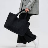 Sol and Selene - Sky's The Limit - Large Woven Neoprene Tote