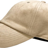 KBETHOS - SUEDE BASEBALL CAP Taupe