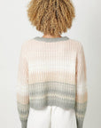 Mystree Color Gradation Sweater