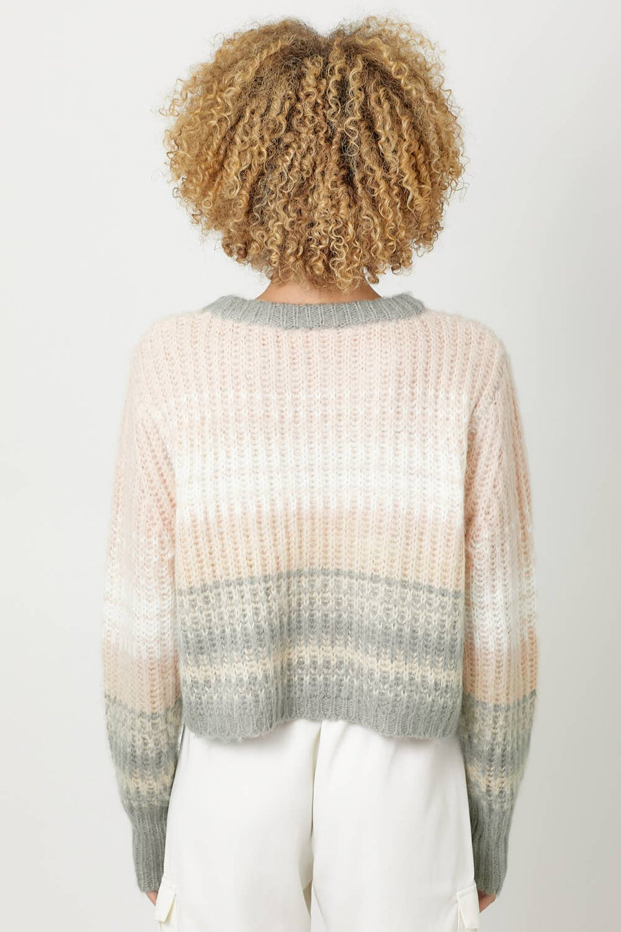 Mystree Color Gradation Sweater