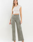 Vervet by Flying Monkey 90's Super High Rise Cargo Jeans (online only)