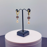 Zhanna Jewelry, Smokey Quartz Drop Earrings