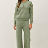 ALPINE ULTRA COZY HENLEY SWEATER Set