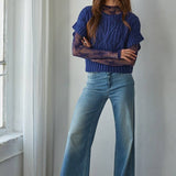 By Together CALI CROCHET TOP