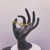 Zhanna Jewelry, Green Clover Leaf Bracelet
