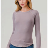 Long Sleeve Raglan Top, by Hashttag