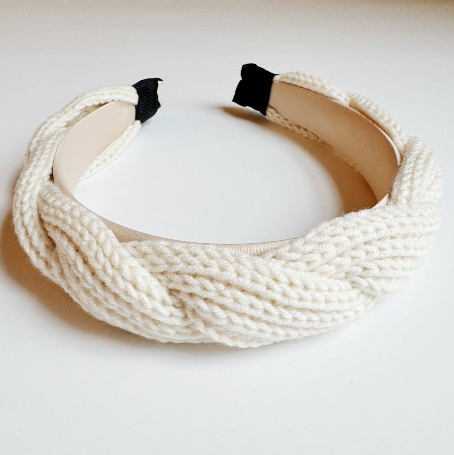 Ellison+Young - Retro Yarn Knit Braided Headband