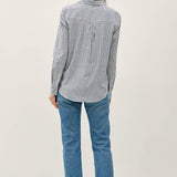Be Cool - STRIPED LONG SLEEVE COLLARED BUTTON UP SHIRTS