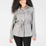 ANGIE -ASIS TENCEL UTILITY JACKET