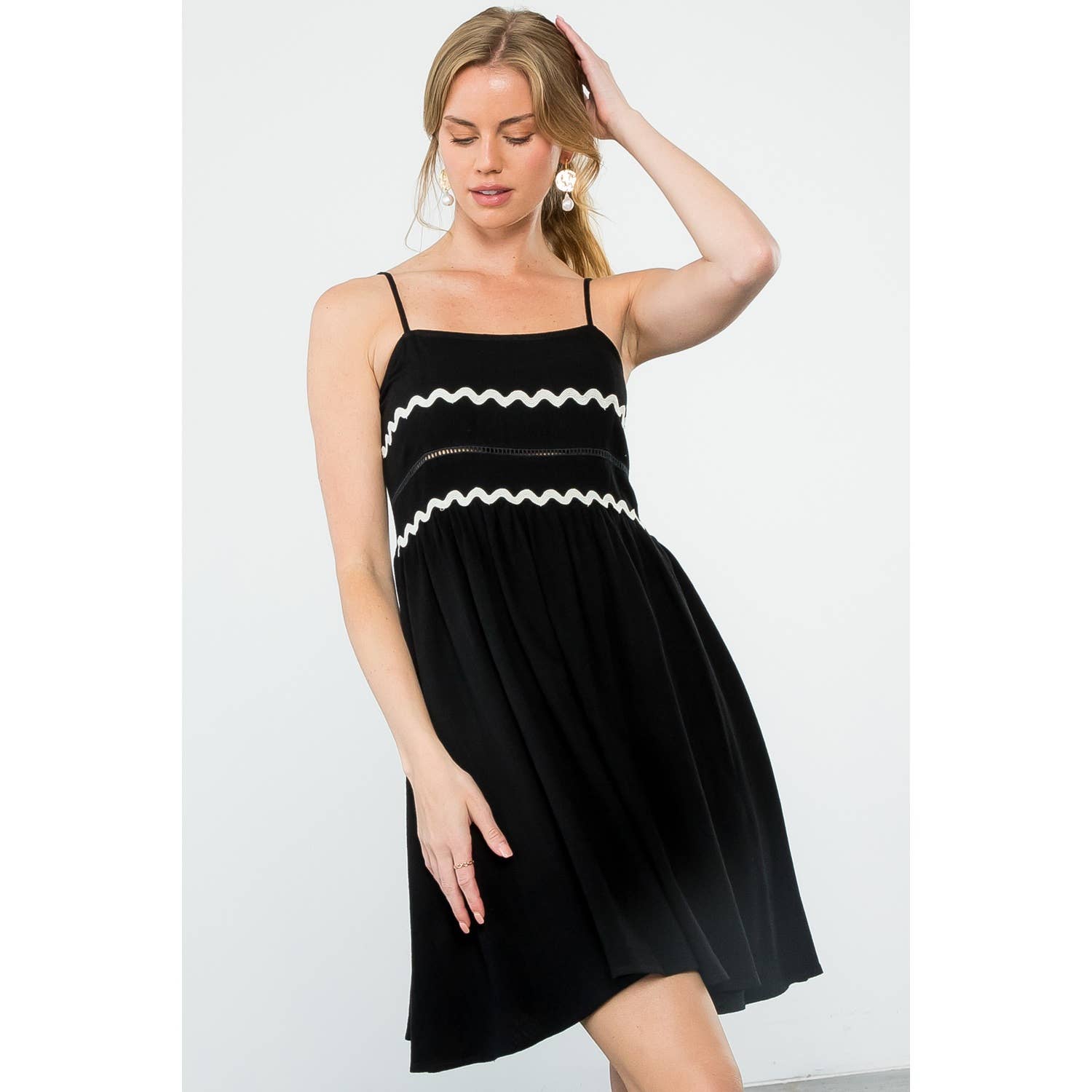 THML - Embroidered Dress Jurisdiction Clothing THML - Embroidered Dress Jurisdiction Clothing
