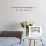 LifeSong Milestones - Once I Held You Wooden Pet Keepsake Picture Frame Decor