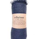 Rubyzaar - Boho Scarf - DEEP SPACE