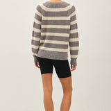 Be Cool - Henley Knit Sweater