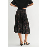 FUN2FUN - POLKA DOT PLEATS SKIRT