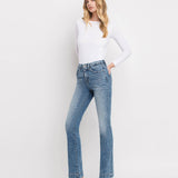 Lovervet by VERVET - TUMMY CONTROL HIGH RISE BOOTCUT JEANS