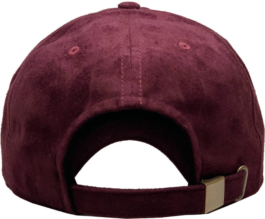 KBETHOS - SUEDE BASEBALL CAP Taupe