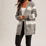 Open Striped Sweater, Hem and Thread