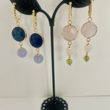Zhanna Jewelry, Gemstone Drop Earrings